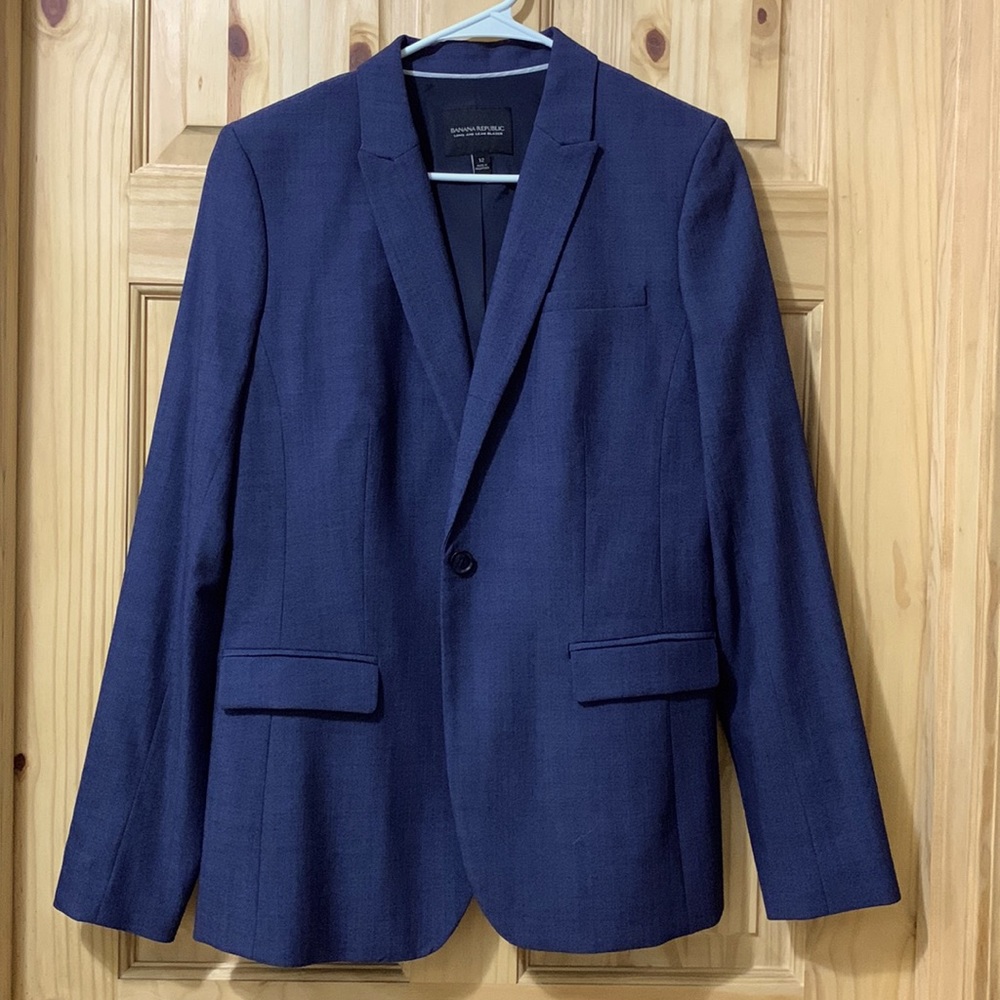 Navy blue blazer